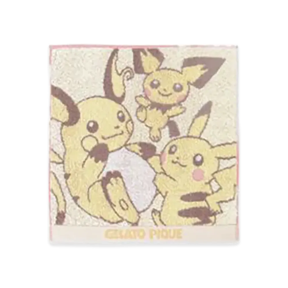 GELATO PIQUE x Pokemon Hand Towel "Yellow"