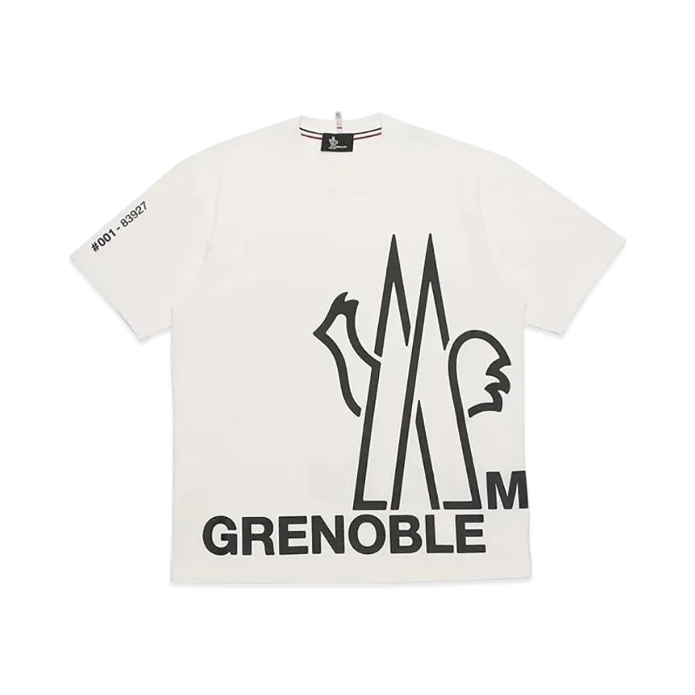 MONCLER T-Shirt Cut And Sew "White"