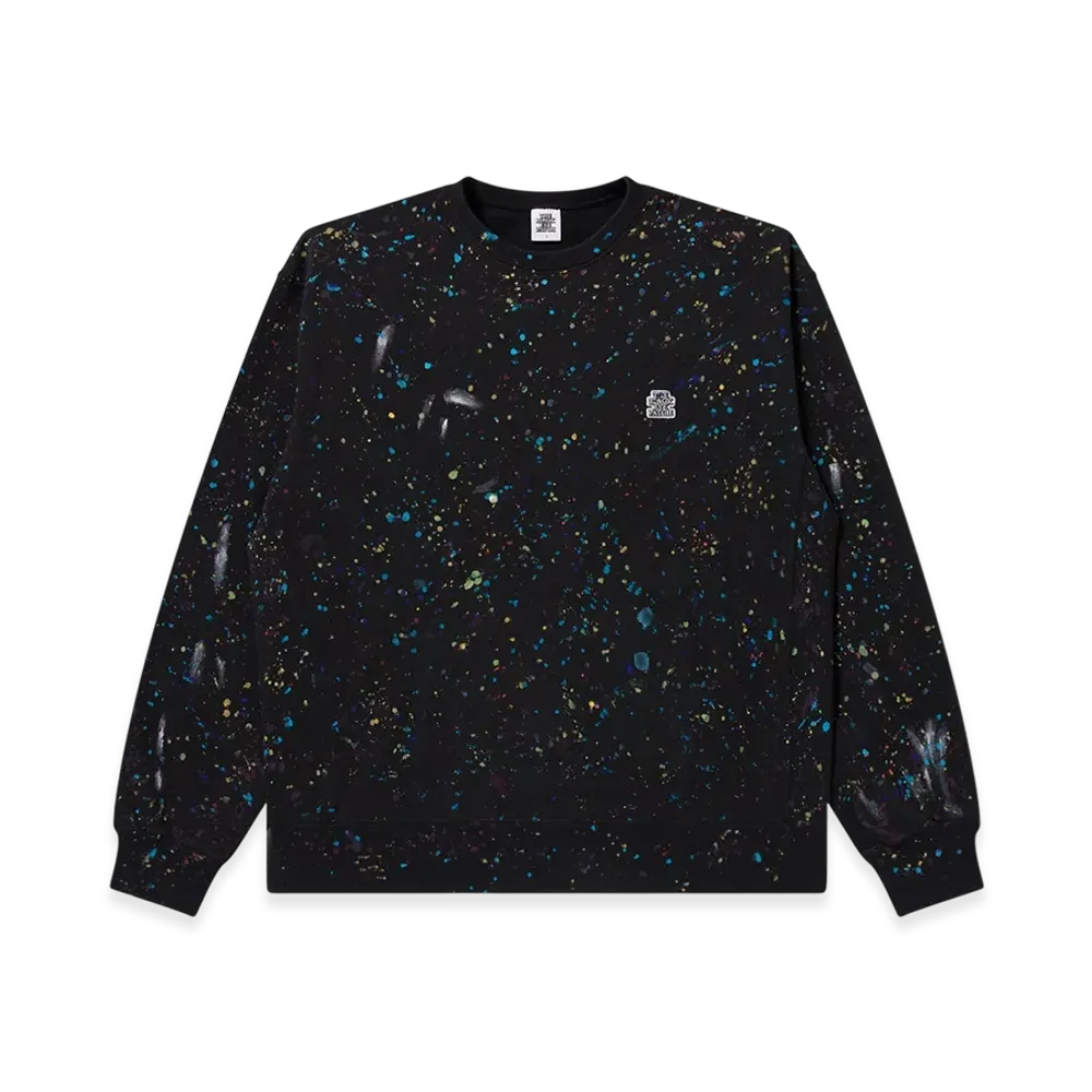 BlackEyePatch Small OG Paint Splattered Crew Sweat "Multi"