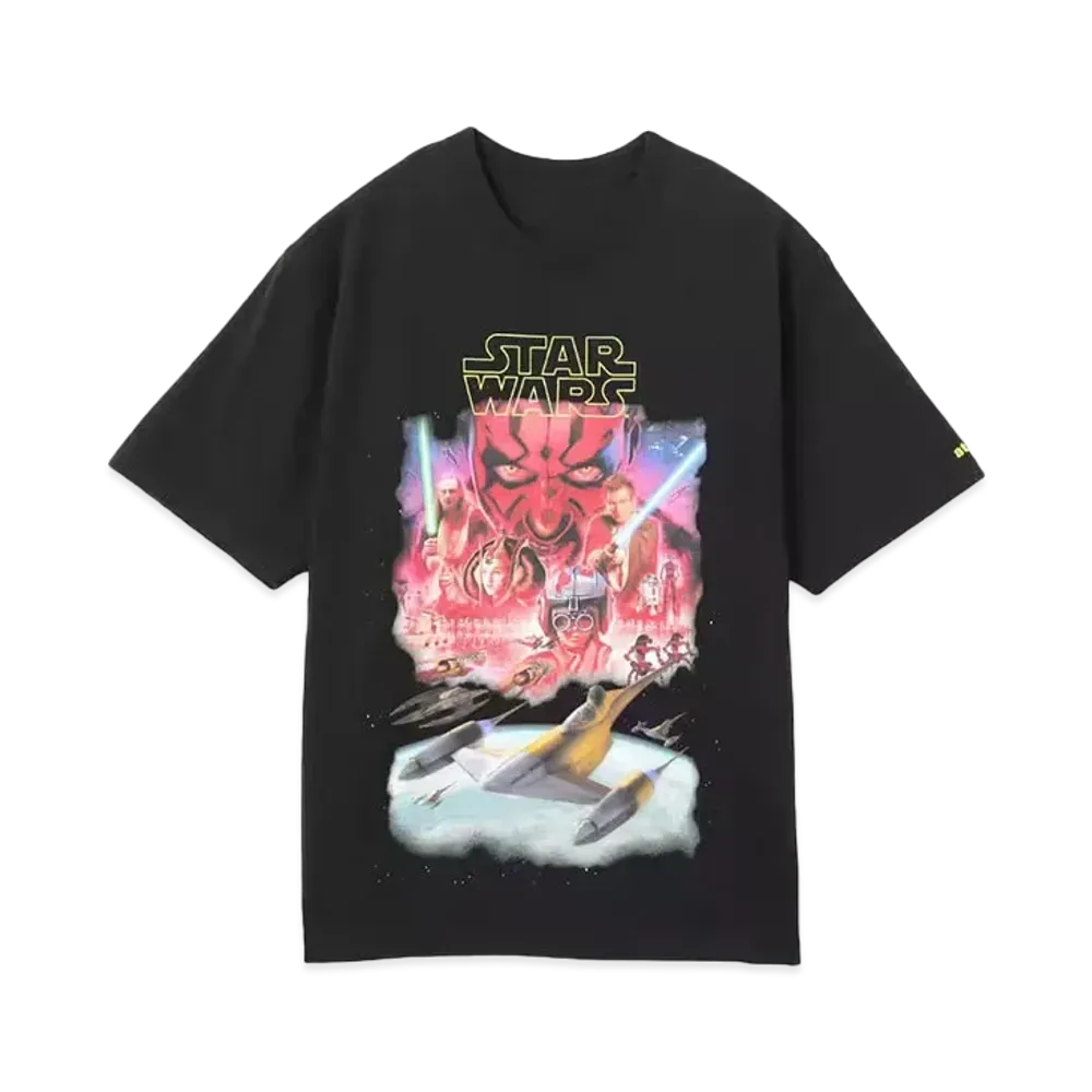 atmos STAR WARS Episode 1 / T-shirt "Black"
