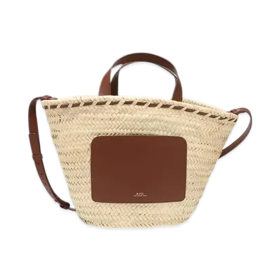 A.P.C. Panier Zoe Small "Noisette"