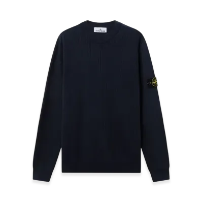 Stone Island 5100154 Ribbed Soft Organic Cotton "Navy Blue"