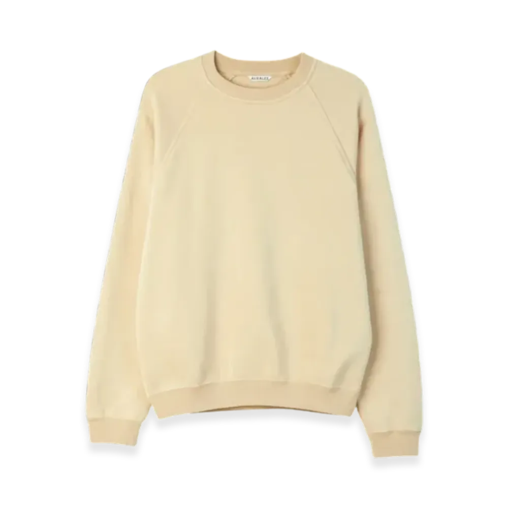 AURALEE Fluffy Sweat Pullover "Beige"