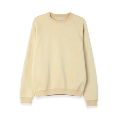 AURALEE Fluffy Sweat Pullover "Beige"