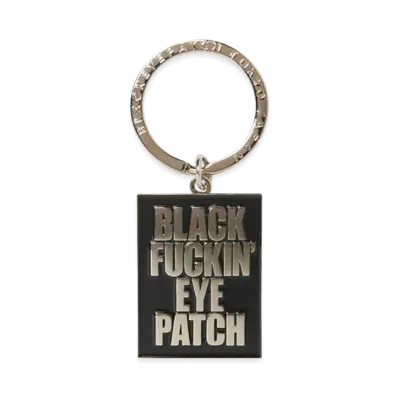 BlackEyePatch Bfep Plate Keychain "Black"