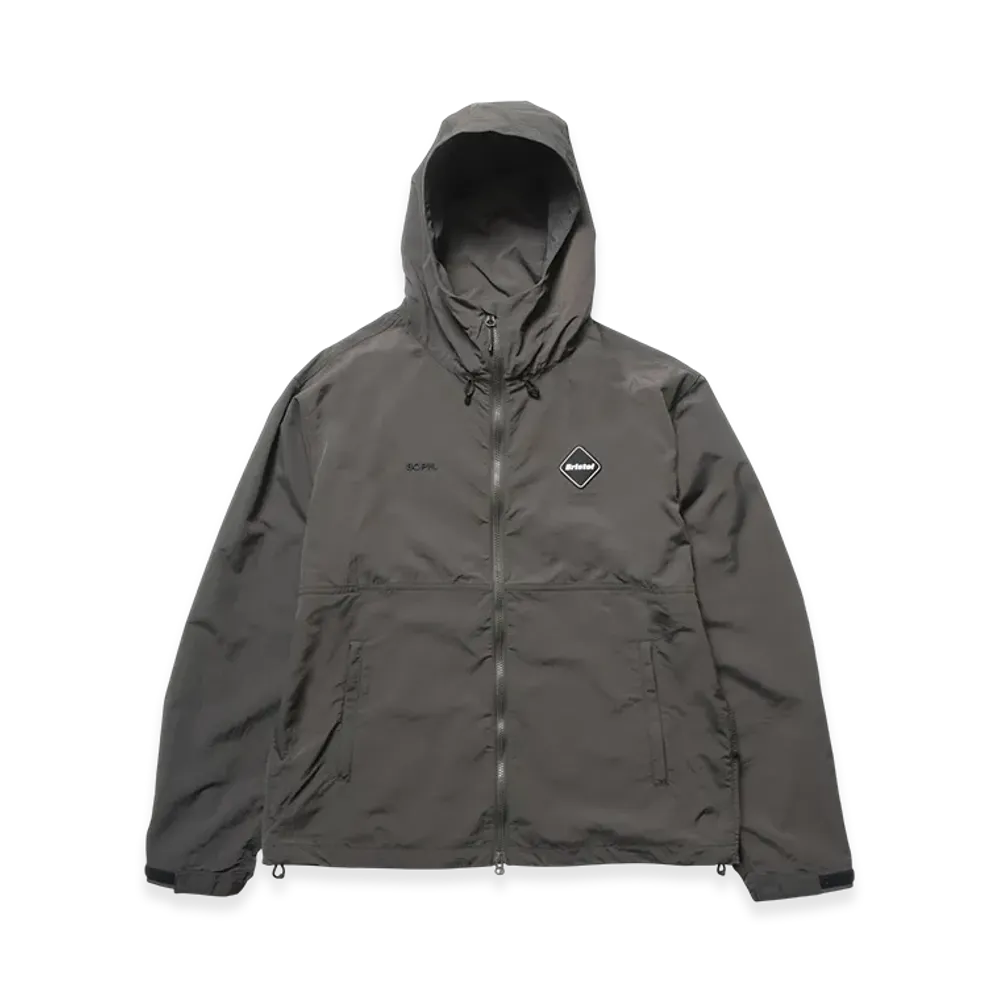 F.C.Real Bristol Nylon Hooded Blouson "Charcoal Gray"