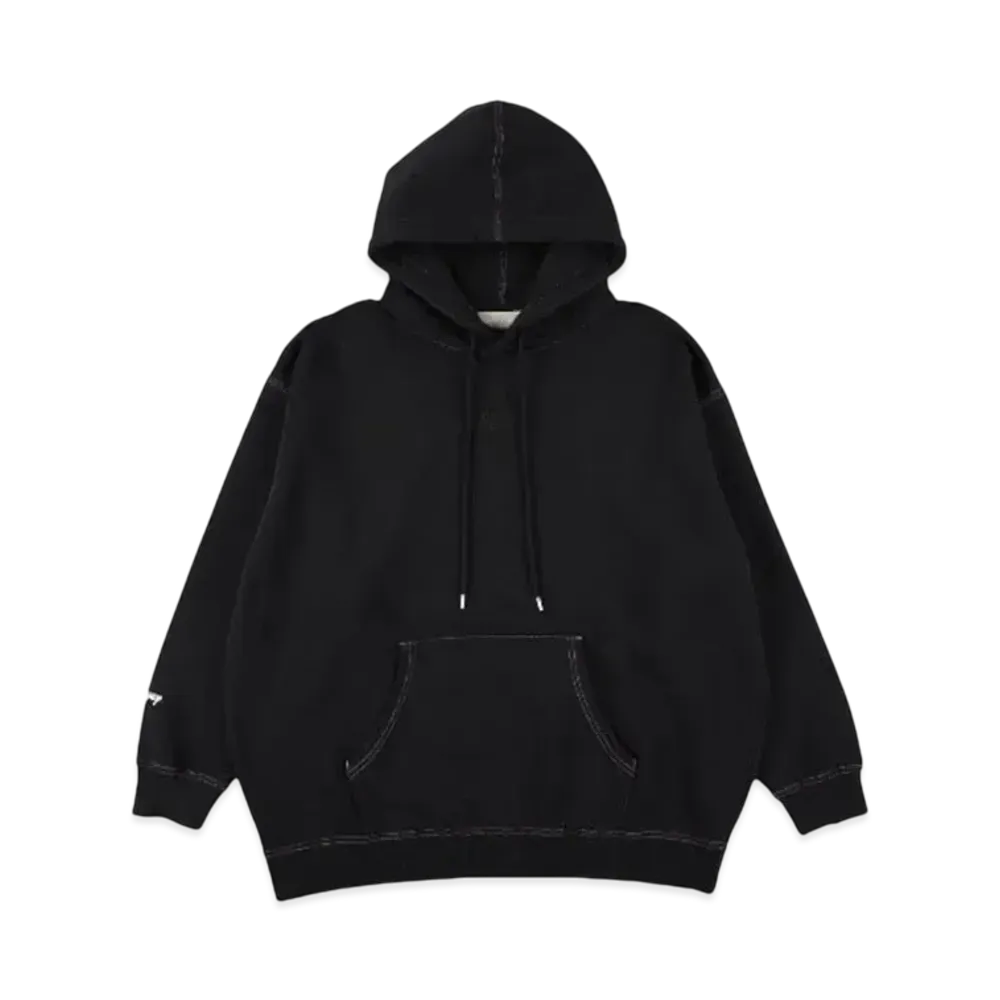 WIND AND SEA x Disney Black Hooded Sweatshirt "Pink"