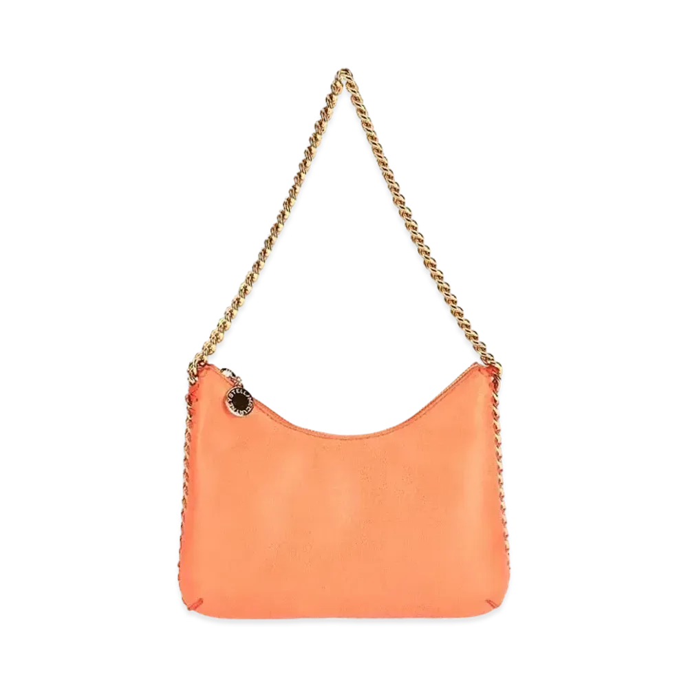 STELLA McCARTNEY Farabela Zip Mini Shoulder Bag "Bright Orange"