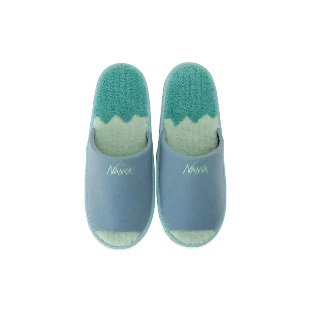 NANGA Ridgeline Gradation Room Shoes "Aqua"