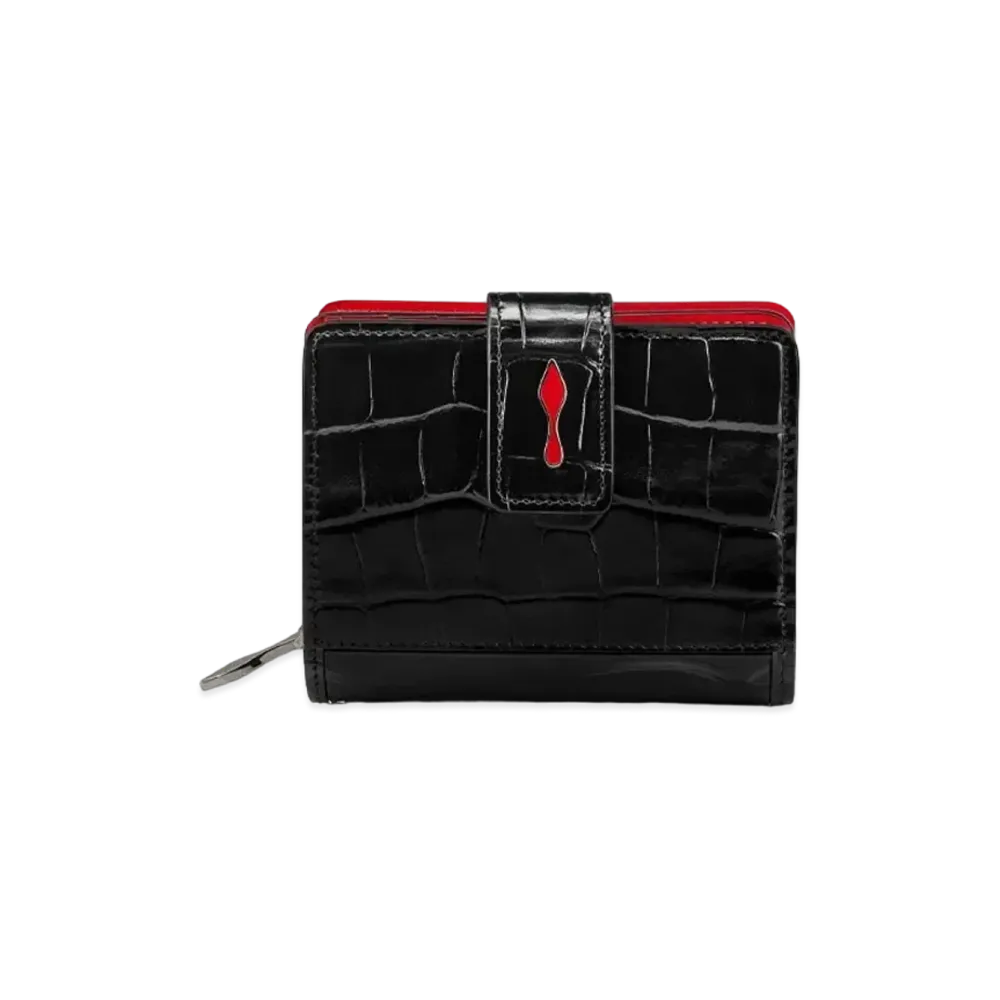 Christian Louboutin Paloma Mini Wallet "Black"