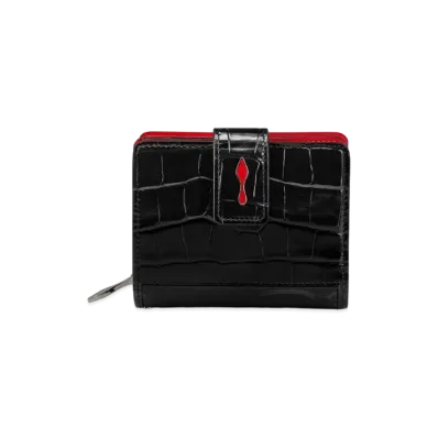 Christian Louboutin Paloma Mini Wallet "Black"