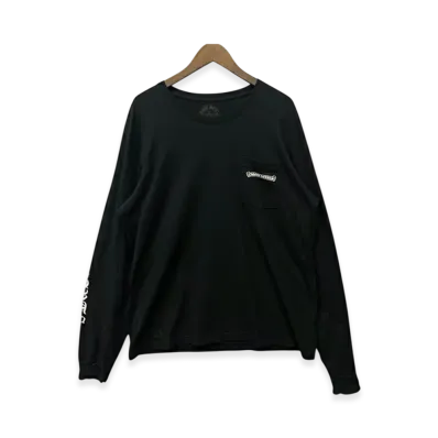 Chrome Hearts Fuck Back Scroll L/S Tee "Black"