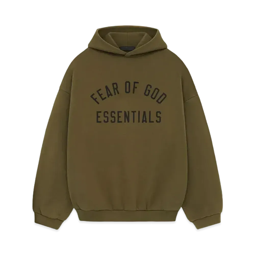 FEAR OF GOD ESSENTIALS Fleece Hoodie "Olive"