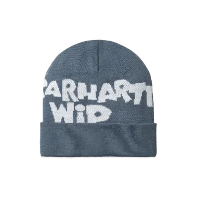 Carhartt WIP Cut Out Beanie "Icesheet/White"