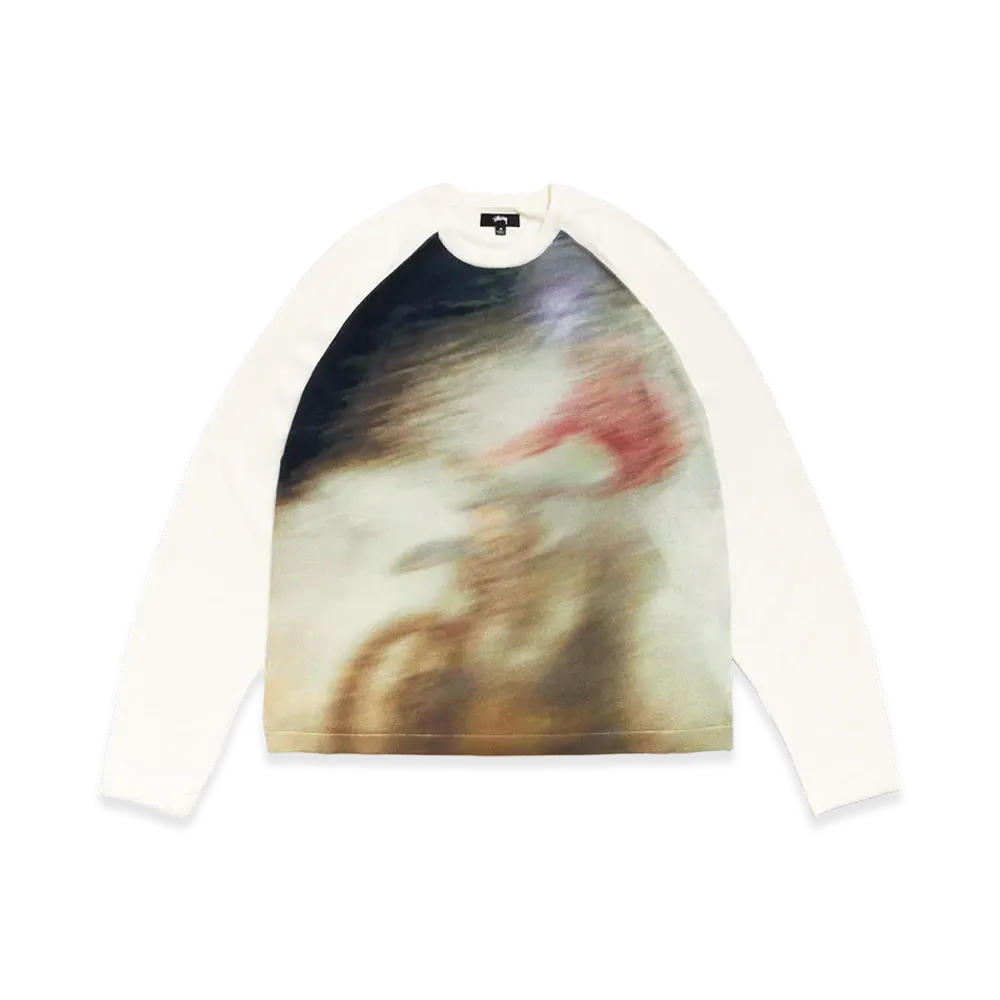 Stussy Splash Sweater "Off White"