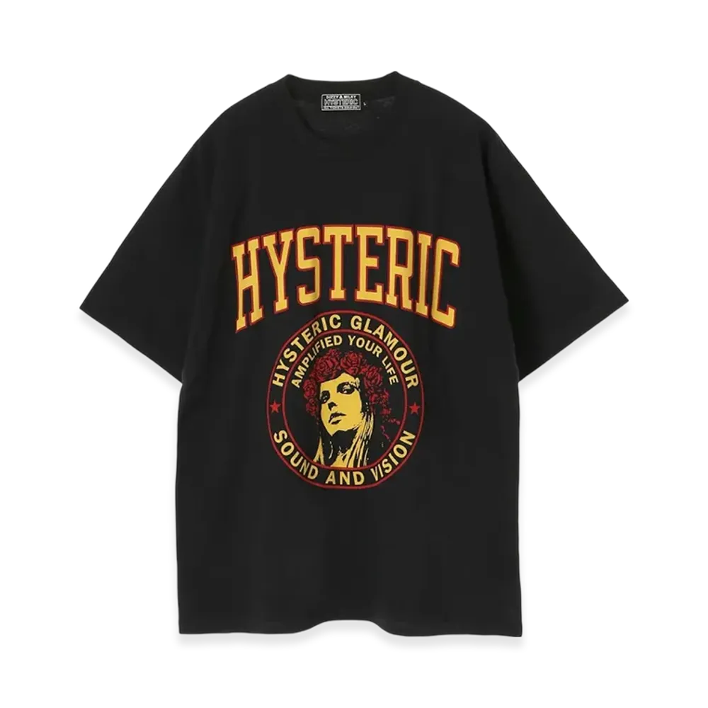 HYSTERIC GLAMOUR HG Academy T-Shirt "Black"