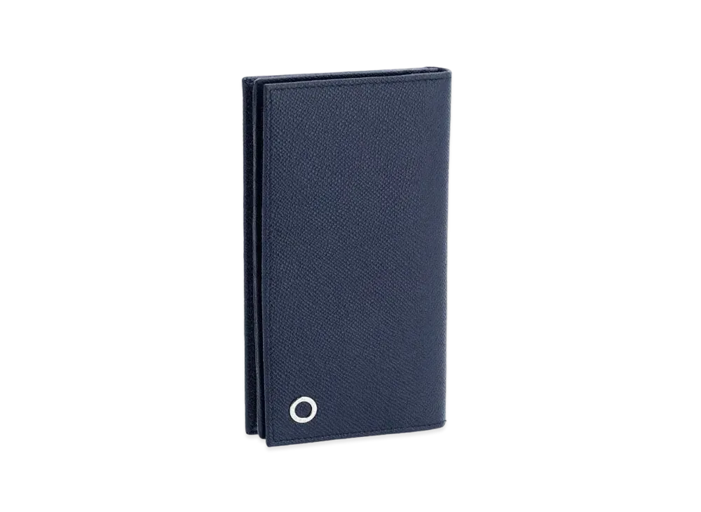 BVLGARI BVLGARI MAN Bifold Wallet "Blue"
