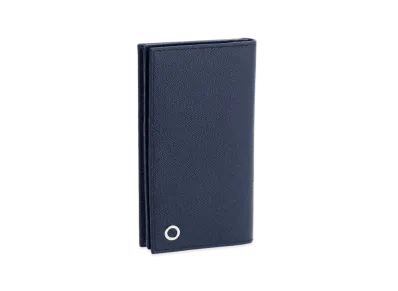 BVLGARI BVLGARI MAN Bifold Wallet "Blue"