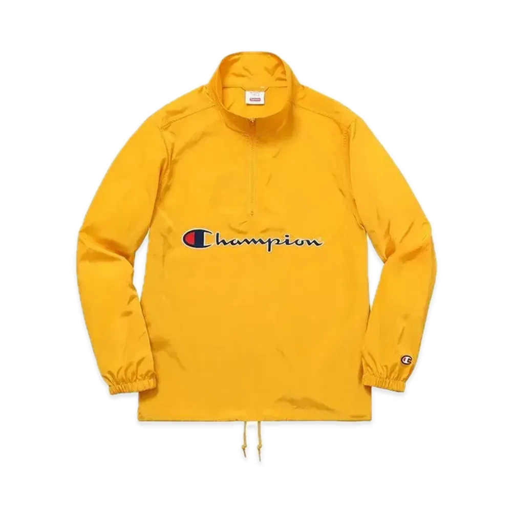 Supreme x Champion Half Zip Pullover "Gold"