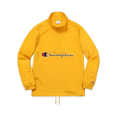 Supreme x Champion Half Zip Pullover "Gold"