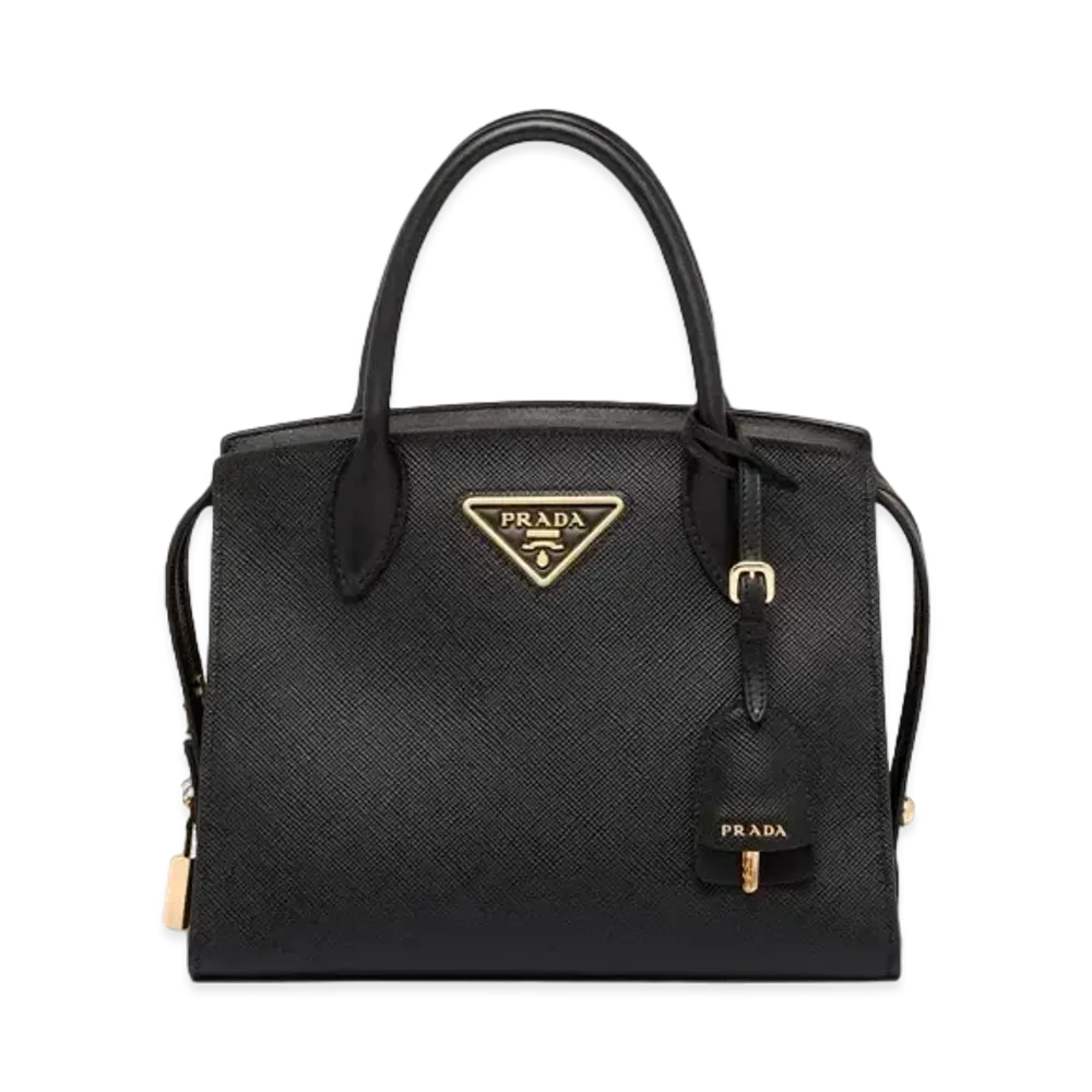 PRADA Kristen Saffiano Mini Bag "Black"