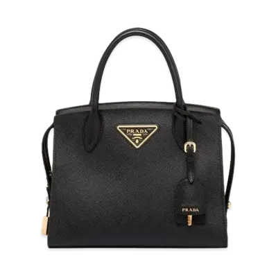 PRADA Kristen Saffiano Mini Bag "Black"