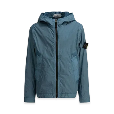 Stone Island Kids Jackets & Coats "Light Blue"