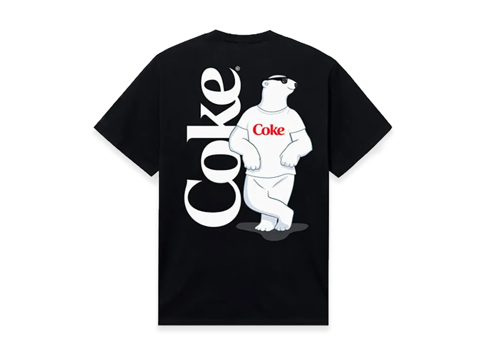 ANTI SOCIAL SOCIAL CLUB x Coca-Cola Polar Bear Coke Tee "Black"