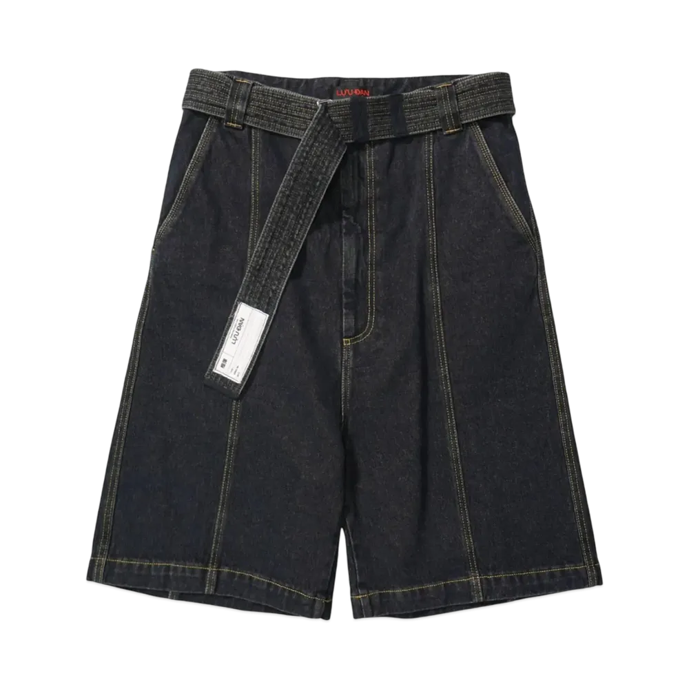LU'U DAN UTILITY SHORTS "BLACK"