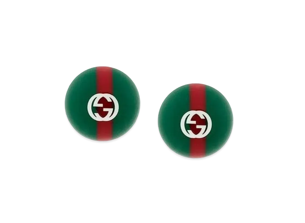 GUCCI Webbing Rivets "Green/Red"