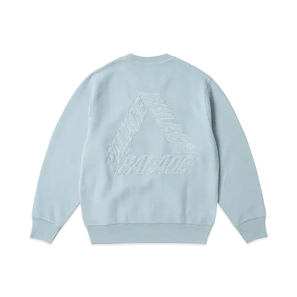 PALACE Reverse P-3 Crew "Chill Blue"