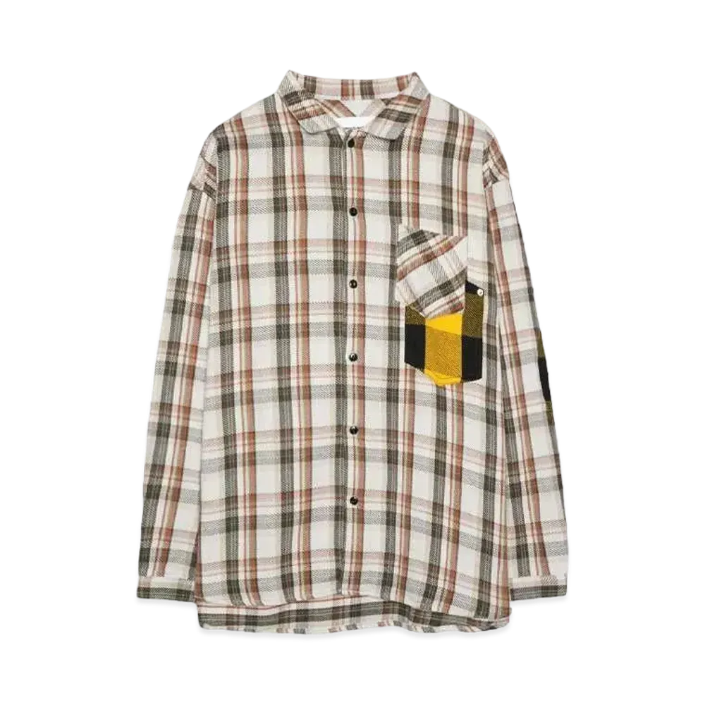 Whiz Limited PLANE SHIRT "BEIGE"
