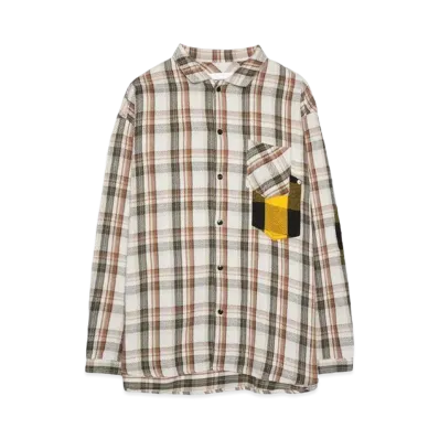 Whiz Limited PLANE SHIRT "BEIGE"