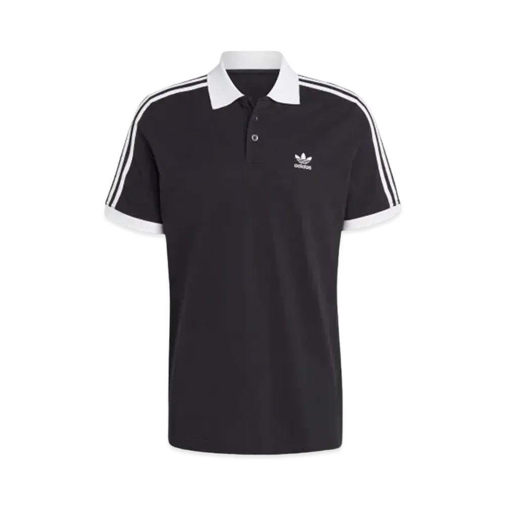 adidas Adicolor Classics Three Stripes Polo Shirt "Black"