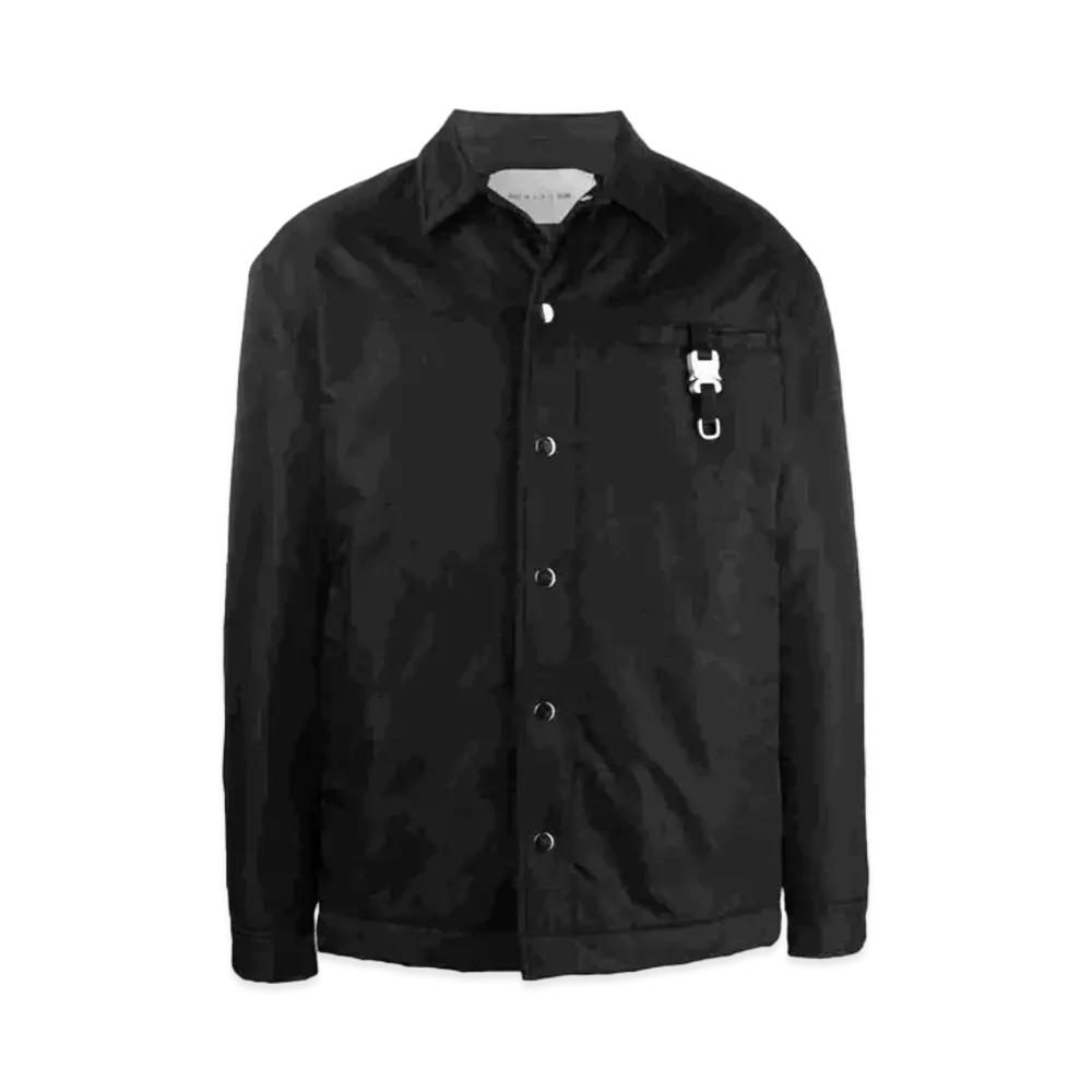 1017 ALYX 9SM Buckle-Detailed Shirt Jacket "Black"