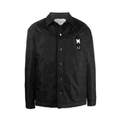 1017 ALYX 9SM Buckle-Detailed Shirt Jacket "Black"