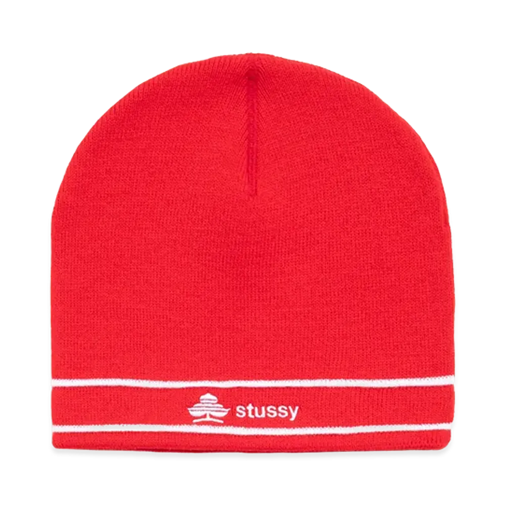 Stussy Clover Skullcap "Red"