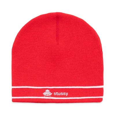 Stussy Clover Skullcap "Red"