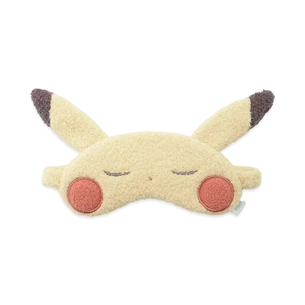 GELATO PIQUE x Pokemon Sleep Babymoko Pikachu Eye Mask "Yellow"