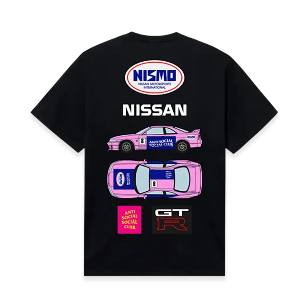 ANTI SOCIAL SOCIAL CLUB x Nissan LM Tee "Black"