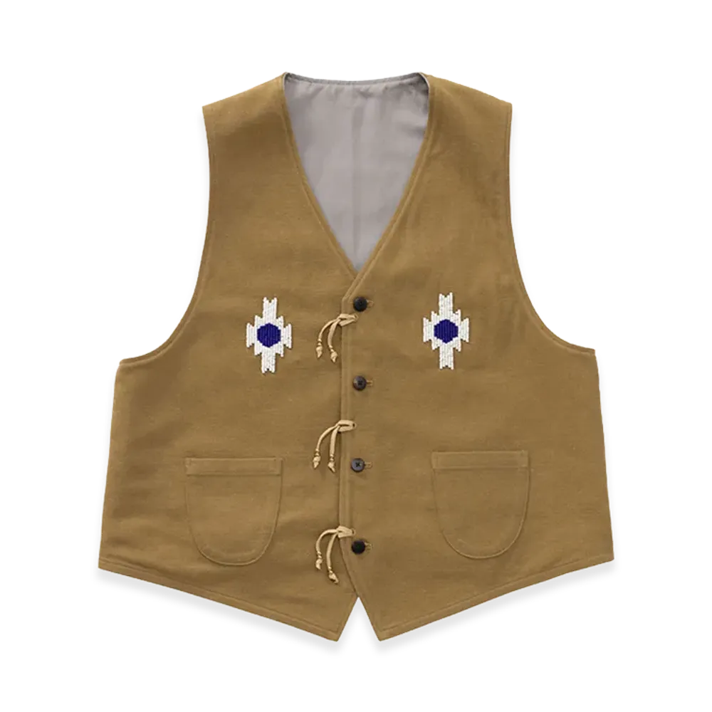 visvim Newfolk Vest "Khaki"