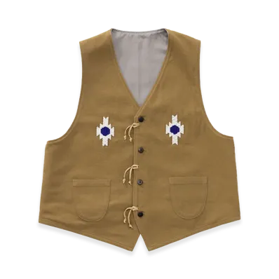 visvim Newfolk Vest "Khaki"