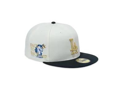 NEW ERA 59Fifty Shohei Ohtani MVP Back to Back Los Angeles Dodgers "Chrome White/Black"