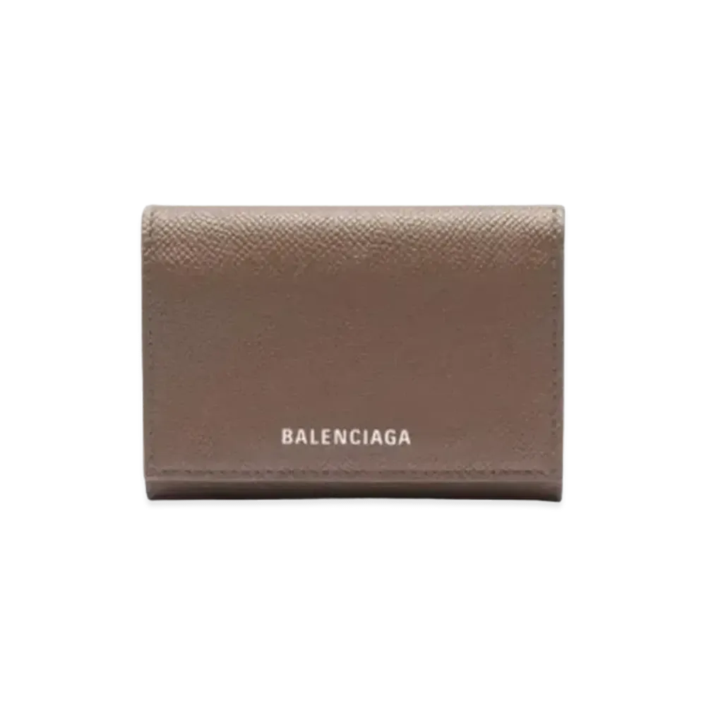 BALENCIAGA Fantasy Ville Organ-Style Card Holder "Gray"
