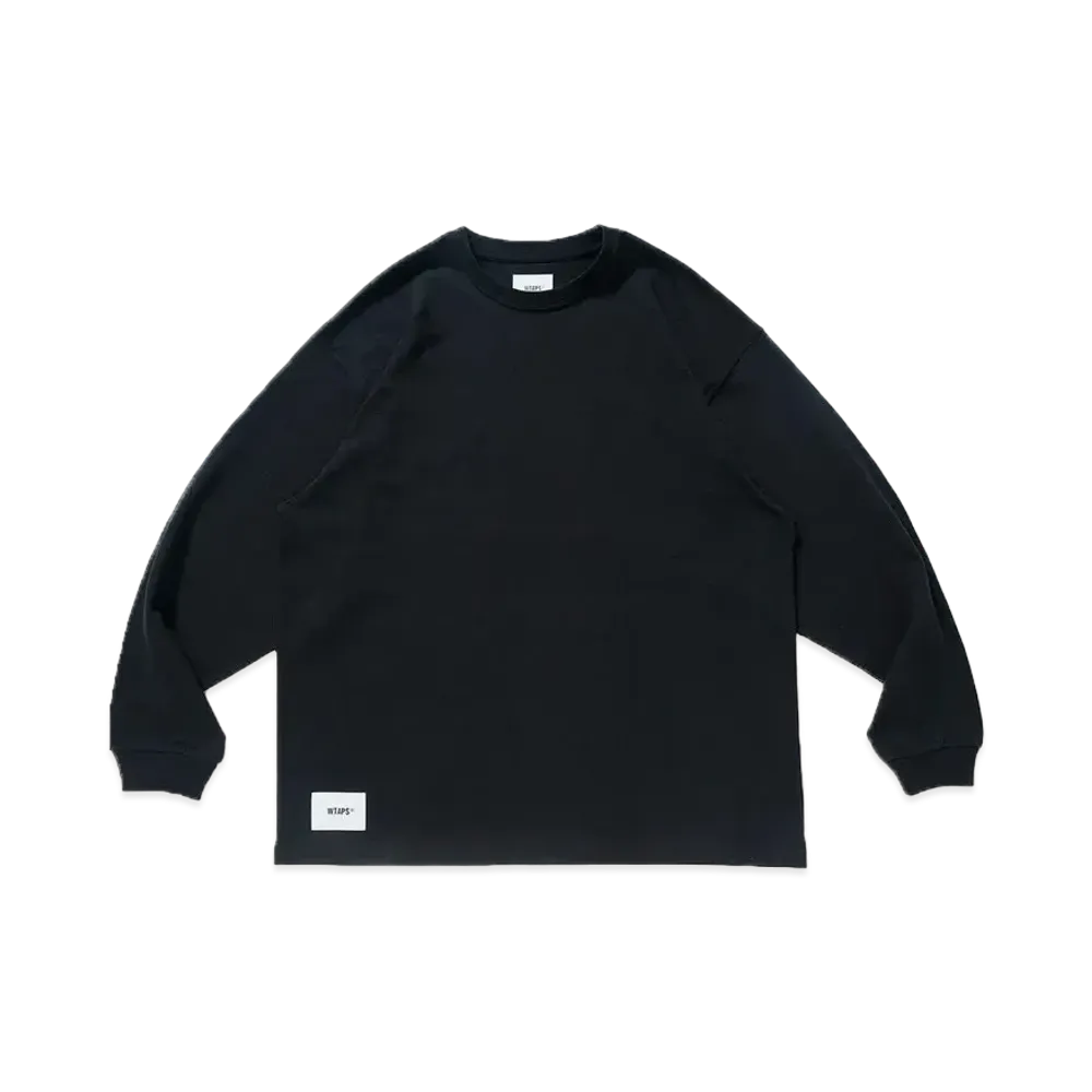 WTAPS AII 02 / LS / Cotton. Sign "Black"