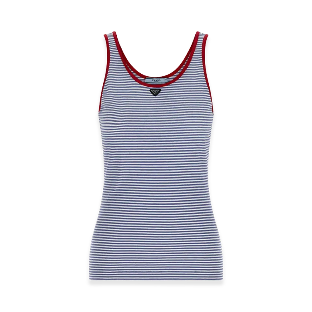 PRADA Women's Striped Top "Stripped"