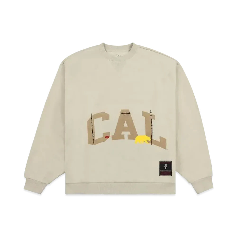 Travis Scott x M&N x UC Berkeley Crewneck "Ivory"