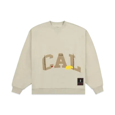 Travis Scott x M&N x UC Berkeley Crewneck "Ivory"