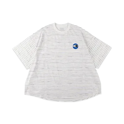 S.F.C / Stripes For Creative x ADVANCED RESEARCH Super Big Side Stripes SS Tee "White"