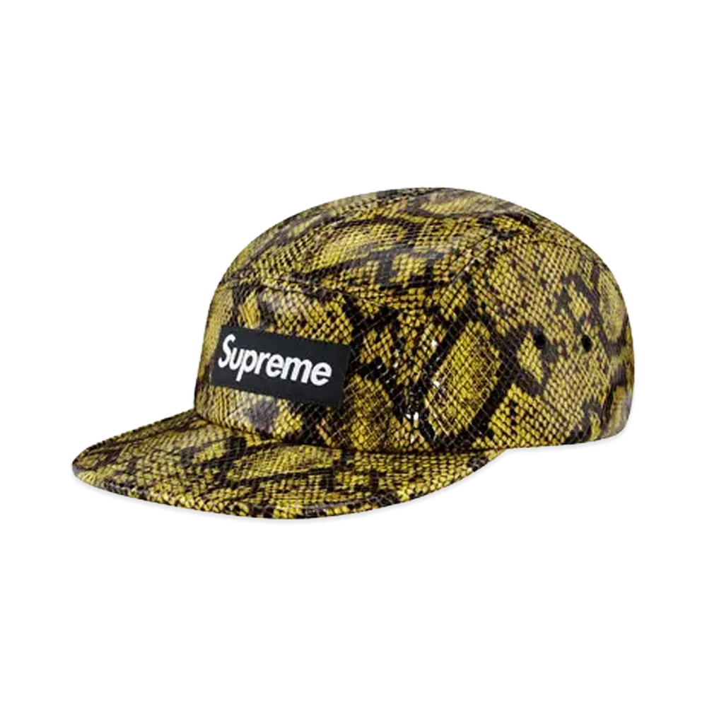 Supreme Snake Camp Cap "Yellow"